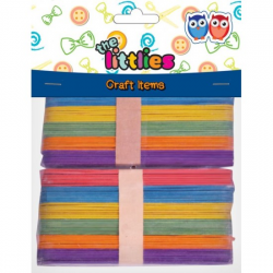 THE LITTLIES ΞΥΛΑΚΙΑ ΧΕΙΡΟΤΕΧΝΙΑΣ ΧΡΩΜΑ 150ΜΜ 80ΤΕΜ THE LITTLIES ΞΥΛΑΚΙΑ ΧΕΙΡΟΤΕΧΝΙΑΣ ΧΡΩΜΑ 150ΜΜ 80ΤΕΜ