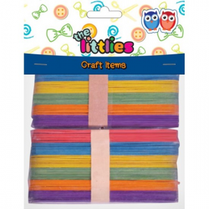 THE LITTLIES ΞΥΛΑΚΙΑ ΧΕΙΡΟΤΕΧΝΙΑΣ ΧΡΩΜΑ 150ΜΜ 80ΤΕΜ