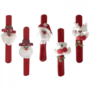 ΧΡΙΣΤΟΥΓΕΝΝΙΑΤΙΚΟ ΒΡΑΧΙΟΛΙ ΜΕ ΕΛΑΣΜΑ ΔΙΑΦΟΡΑ ΣΧΕΔΙΑ 21Χ3 CM 93-2326