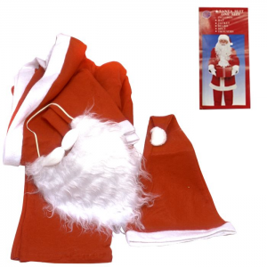 ΧΡΙΣΤΟΥΓΕΝΝΙΑΤΙΚΗ ΣΤΟΛΗ ΑΓΙΟΣ ΒΑΣΙΛΗΣ ΕΝΗΛΙΚΩΝ ΜΕ ΜΟΥΣΙ 180 CM 93-2587