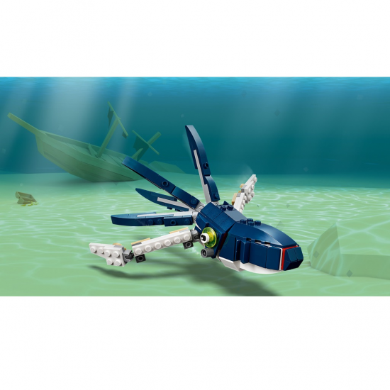 LEGO CREATOR - ΠΛΑΣΜΑΤΑ ΤΗΣ ΒΑΘΙΑΣ ΘΑΛΑΣΣΑΣ - DEEP SEA CREATURES 31088