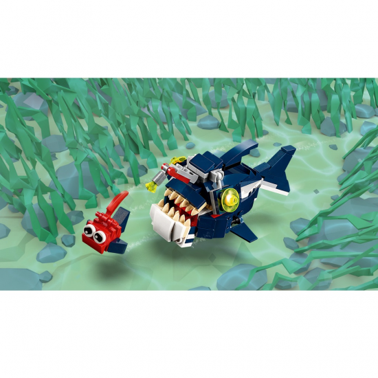 LEGO CREATOR - ΠΛΑΣΜΑΤΑ ΤΗΣ ΒΑΘΙΑΣ ΘΑΛΑΣΣΑΣ - DEEP SEA CREATURES 31088