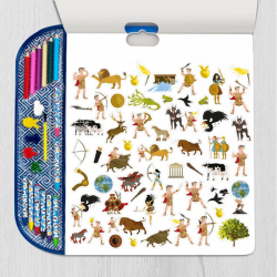 AS COMPANY ART GRECO GIGA BLOCK ΣΕΤ ΖΩΓΡΑΦΙΚΗΣ 6 ΣΕ 1 ΕΛΛΗΝΙΚΗ ΜΥΘΟΛΟΓΙΑ 1023-62724