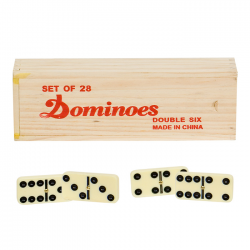 ΕΠΙΤΡΑΠΕΖΙΟ ΠΑΙΧΝΙΔΙ ΝΤΟΜΙΝΟ 28ΤΕΜ 18,2Χ6,2Χ4CM 69-99