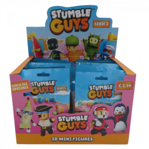 JUST TOYS STUMBLE GUYS 3D MINI FIGURES SERIES 3 ΣΑΚΟΥΛΑΚΙ ΜΕ 1 ΦΙΓΟΥΡΑ 0480