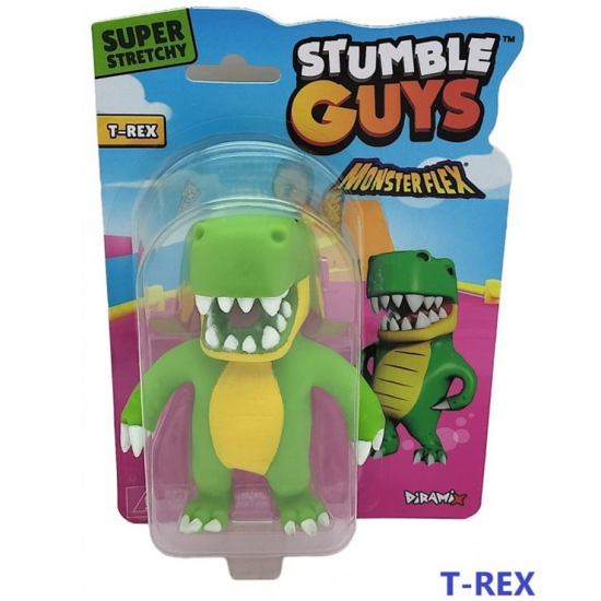 JUST TOYS MONSTERFLEX STUMBLE GUYS - T-REX 0440