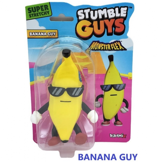 JUST TOYS MONSTERFLEX STUMBLE GUYS - BANANA GUY 0440