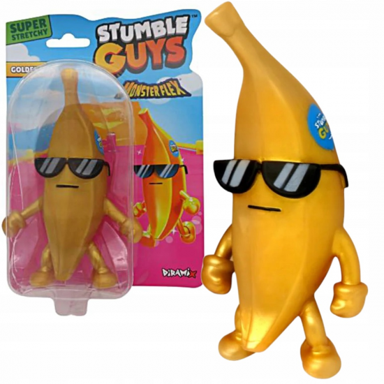 JUST TOYS MONSTERFLEX STUMBLE GUYS - GOLDEN BANANA 0440