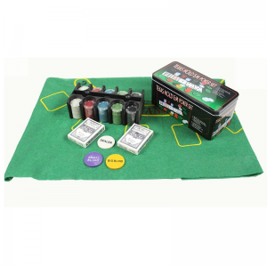 ΣΕΤ ΜΑΡΚΕΣ POKER ΜΕΤΑΛΛΙΚΟ ΚΟΥΤΙ 200ΤΕΜ