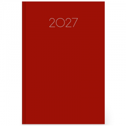 ΤΡΙΠΕΡΙΝΑΣ ΗΜΕΡΟΛΟΓΙΟ ΗΜΕΡΗΣΙΟ ΔΕΜΕΝΟ SIMPLE 2027 ΚΟΚΚΙΝΟ 17Χ25 355765.