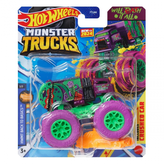 MATTEL HOT WHEELS ΟΧΗΜΑΤΑ MONSTER TRUCK WILLTRASH IT ALL FYJ44 / HTM42