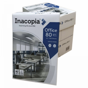 INACOPIA ΧΑΡΤΙ ΦΩΤΟΤΥΠΙΑΣ - ΕΚΤΥΠΩΣΗΣ Α4 80ΓΡ 500Φ