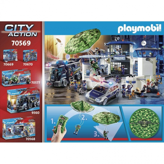 PLAYMOBIL CITY ACTION - ΕΝΑΕΡΙΑ ΑΣΤΥΝΟΜΙΚΗ ΚΑΤΑΔΙΩΞΗ 70569