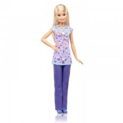 MATTEL BARBIE ΝΟΣΟΚΟΜΑ DVF57