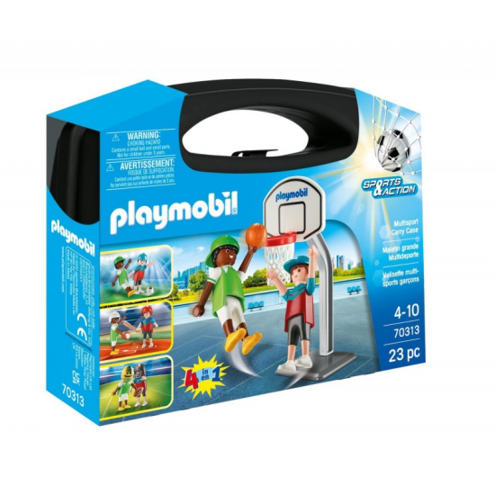 PLAYMOBIL SPORTS AND ACTION - MAXI ΒΑΛΙΤΣΑΚΙ MULTISPORT 70313