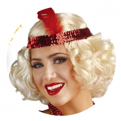 ΑΠΟΚΡΙΑΤΙΚΗ ΠΕΡΟΥΚΑ ΚΑΡΕ ΞΑΝΘΙΑ ΤΣΑΡΛΕΣΤΟΝ  3-2067