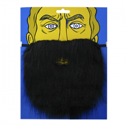 ΑΠΟΚΡΙΑΤΙΚΟ ΜΟΥΣΙ ΑΜΦΙΕΣΗΣ ΜΑΥΡΟ 3-416