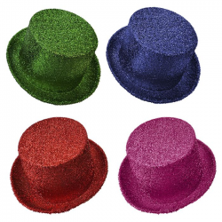 ΑΠΟΚΡΙΑΤΙΚΟ ΚΑΠΕΛΟ ΗΜΙΨΗΛΟ ΜΕ ΧΡΥΣΟΣΚΟΝΗ ΑΣΗΜΙ 30X26cm 3-1959