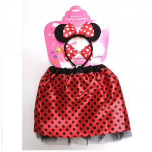 ΑΠΟΚΡΙΑΤΙΚΗ ΣΤΟΛΗ ΠΑΙΔΙΚΟ MINNIE 3ΤΕΜ 3-1030