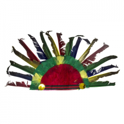 ΑΠΟΚΡΙΑΤΙΚΗ ΠΕΡΙΚΕΦΑΛΑΙΑ ΙΝΔΙΑΝΟΥ ΜΕ ΦΤΕΡΑ 3-1695