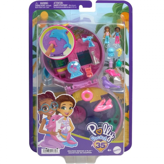 MATTEL POLLY POCKET Ο ΚΟΣΜΟΣ ΤΗΣ POLLY ΣΕΤΑΚΙΑ - DOPLHIN RESCUE AND PLAY FRY35 / HWN96