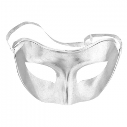 ΑΠΟΚΡΙΑΤΙΚΗ ΜΑΣΚΑ ΚΟΚΑΛΙΝΗ ΜΟΝΟΧΡΩΜΗ ΜΑΤ ΑΣΗΜΙ 3-2113