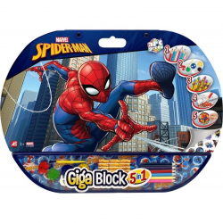 AS COMPANY GIGA BLOCKS ΣΕΤ ΖΩΓΡΑΦΙΚΗΣ 5 ΣΕ 1 SPIDERMAN 1023-62723