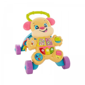 FISHER PRICE ΕΚΠΑΙΔΕΥΤΙΚΗ ΣΤΡΑΤΑ ΣΚΥΛΑΚΙ SMART STAGES ΡΟΖ FTC68