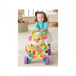 FISHER PRICE ΕΚΠΑΙΔΕΥΤΙΚΗ ΣΤΡΑΤΑ ΣΚΥΛΑΚΙ SMART STAGES ΡΟΖ FTC68