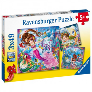 RAVENSBURGER PUZZLE 3Χ49 ΤΕΜ ΓΟΡΓΟΝΕΣ 08063