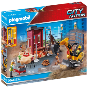PLAYMOBIL CITY ACTION - ΜΙΚΡΟΣ ΕΚΣΚΑΦΕΑΣ ΜΕ ΕΡΠΥΣΤΡΙΕΣ ΚΑΙ ΔΟΜΙΚΑ ΣΤΟΙΧΕΙΑ 70443