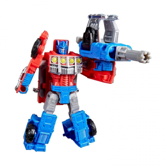 HASBRO TRANSFORMERS CYBERWORLD ARMORED CYBER CHANGERS - ΦΙΓΟΥΡΑ OPTIMUS PRIME G1054 / G0747