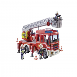 PLAYMOBIL CITY ACTION - ΌΧΗΜΑ ΠΥΡΟΣΒΕΣΤΙΚΗΣ ΜΕ ΣΚΑΛΑ ΚΑΙ ΚΑΛΑΘΙ ΔΙΑΣΩΣΗΣ 9463