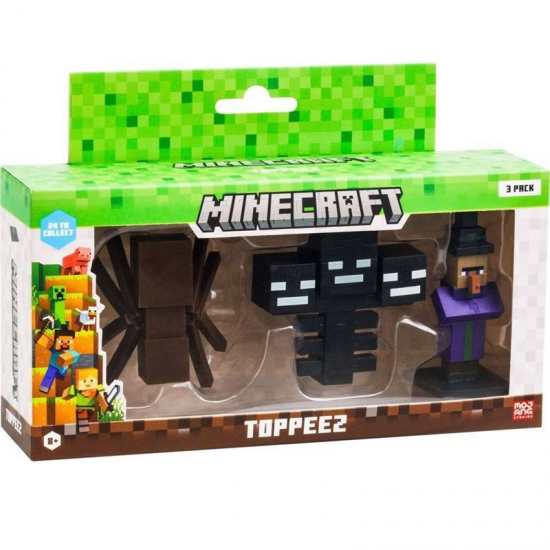 GIOCHI PREZIOSI MINECRAFT TOPPEEZ ΣΕΤ 3 ΦΙΓΟΥΡΕΣ MNC10000
