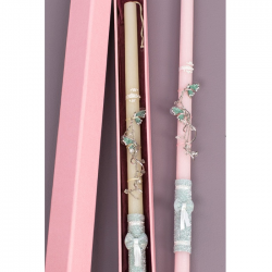 ΓΕΡΑΛΗΣ ΛΑΜΠΑΔΑΚΙ ΣΤΡΟΓΓΥΛΟ ΣΚΟΥΛΑΡΙΚΙΑ ΠΕΤΑΛΟΥΔΕΣ ΡΟΖ 037