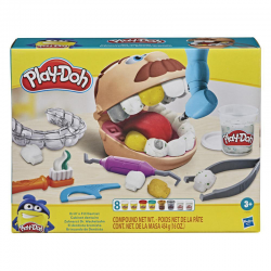 HASBRO PLAY-DOH ΠΛΑΣΤΕΛΙΝΗ ΟΔΟΝΤΙΑΤΡΟΣ F1259 HASBRO PLAY-DOH ΠΛΑΣΤΕΛΙΝΗ ΟΔΟΝΤΙΑΤΡΟΣ F1259