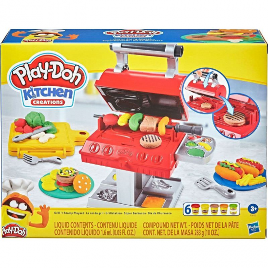 HASBRO PLAY-DOH GRILL N STAMP PLAYSET F0652