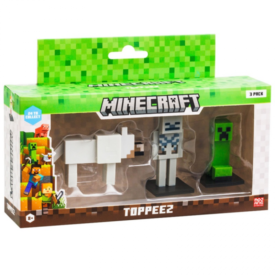 GIOCHI PREZIOSI MINECRAFT TOPPEEZ ΣΕΤ 3 ΦΙΓΟΥΡΕΣ MNC10000