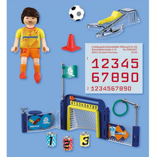 PLAYMOBIL LIFE - ΣΕΤ ΠΡΟΠΟΝΗΣΗΣ ΠΟΔΟΣΦΑΙΡΟΥ 72057