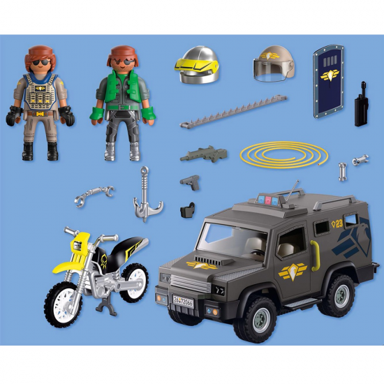 PLAYMOBIL ΌΧΗΜΑ ΟΜΑΔΑΣ ΕΙΔΙΚΩΝ ΑΠΟΣΤΟΛΩΝ 72066