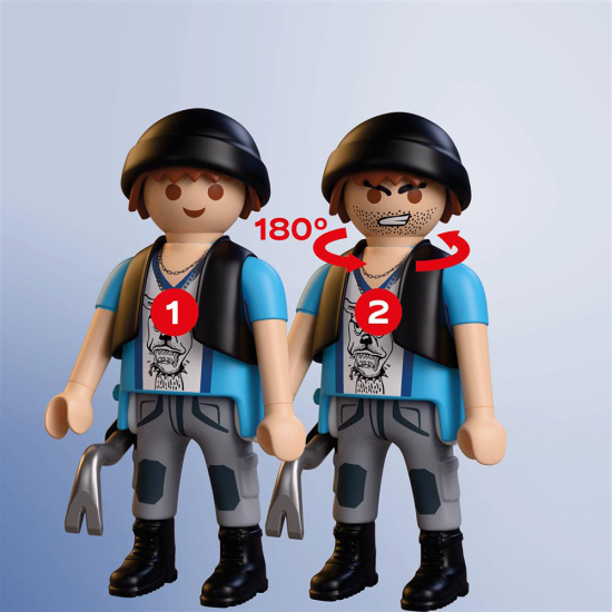 PLAYMOBIL ΑΣΤΥΝΟΜΙΚΗ ΚΑΤΑΔΙΩΞΗ ΜΕ ΜΟΤΟΣΙΚΛΕΤΑ 72079