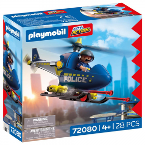 PLAYMOBIL ΑΣΤΥΝΟΜΙΚΟ ΕΛΙΚΟΠΤΕΡΟ 72080