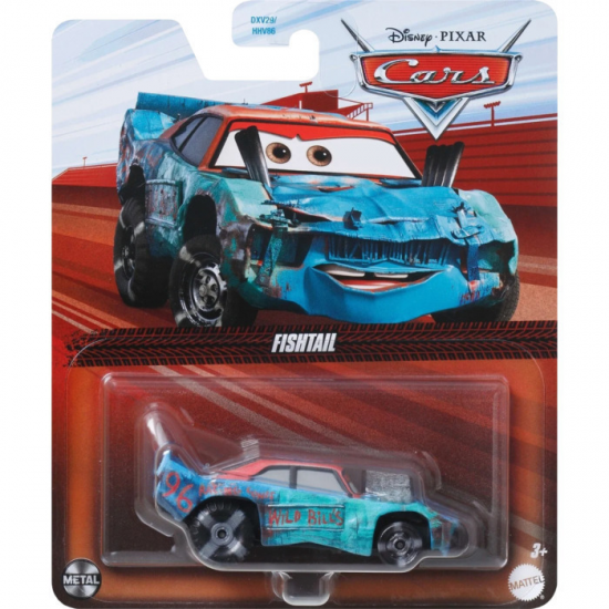 MATTEL DISNEY PIXAR CARS DIECAST FISHTAIL DXV29 / HHV86 / JDL79