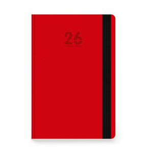 ΤΡΙΠΕΡΙΝΑΣ ΗΜΕΡΟΛΟΓΙΟ RODONIT ΗΜΕΡΗΣΙΟ ΜΕ ΛΑΣΤΙΧΟ 2026 ΚΟΚΚΙΝΟ 12Χ17 448315