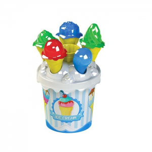 ΚΟΥΒΑΔΑΚΙ ΜΕ ΠΑΓΩΤΑ ΣΕΤ=11ΤΕΜ Φ17CM ΓΑΛΑΖΙΟ 42-2482.