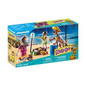 PLAYMOBIL SCOOBY - DOO - ΠΕΡΙΠΕΤΕΙΑ ΜΕ ΤΟΝ WITCH DOCTOR 70707