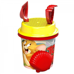 ΚΟΥΒΑΔΑΚΙ TOM AND JERRY ΣΕΤ=5ΤΕΜ Φ17cm 42-764