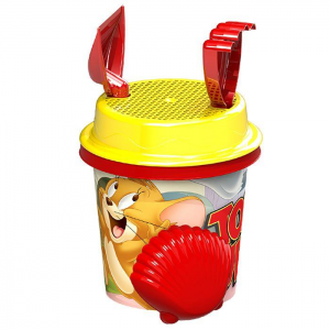 ΚΟΥΒΑΔΑΚΙ TOM AND JERRY ΣΕΤ=5ΤΕΜ Φ17cm 42-764