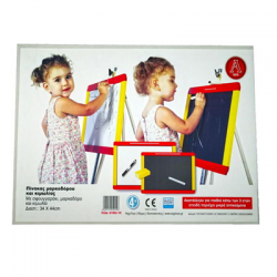 ΣΠΑΝΤΙΔΟΣ ΑΣΠΡΟΠΙΝΑΚΑΣ / ΜΑΥΡΟΠΙΝΑΚΑΣ ΣΕ ΚΟΥΤΙ 01002-1Κ (34Χ44CM)