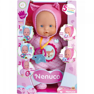 GIOCHI PREZIOSI NENUCO SOFT DOLL ΜΕ 5 ΛΕΙΤΟΥΡΓΙΕΣ 700014781.